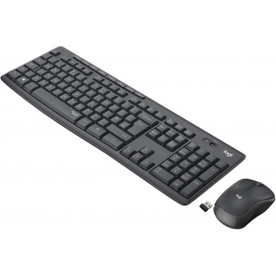 TASTIERA + MOUSE OTTICO WIRELESS LOGITECH COMBO MK295 920-009797