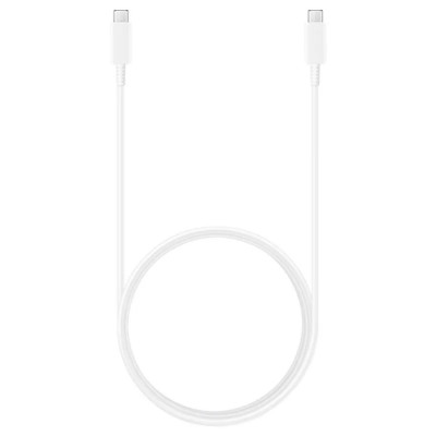 CAVO DATI/CARICA PER SMARTPHONE TYPE-C / TYPE-C SAMSUNG 5A 1,8M EP-DX510JWEGEU WHITE