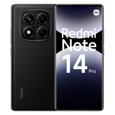 SMARTPHONE XIAOMI REDMI NOTE 14 PRO 4G 8+256GB DUOS MIDNIGHT BLACK ITALIA