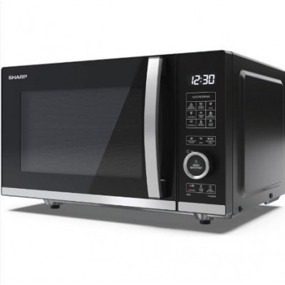 FORNO MICROONDE CON GRILL 20L 800W/1000W SHARP YC-QG204AE-B BLACK