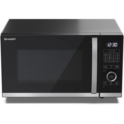 FORNO MICROONDE CON GRILL 25L 900W/1000W SHARP YC-QG254AE-B BLACK