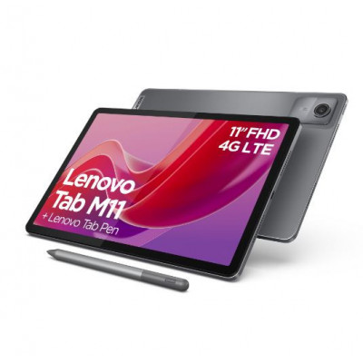 TABLET LENOVO ZADB0034SE M11 FHD 11" 4+128GB WI-FI + LTE ANDROID 13 LUNA GREY PENNA