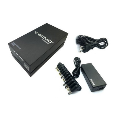 ALIMENTATORE UNIVERSALE PER NOTEBOOK TECNO ACCESSORI CON 12 ADATTATORI