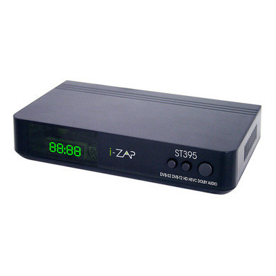 DECODER DIGITALE TERRESTRE E SATELLITARE I-ZAP T395 HD IZAPT395